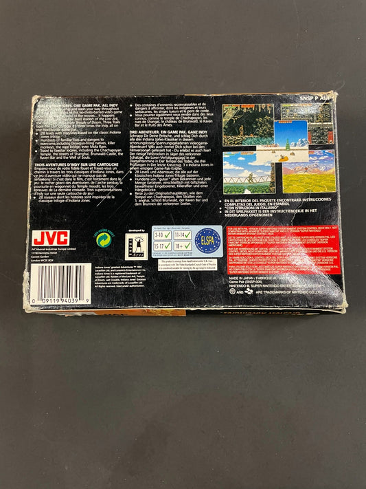 Indiana Jones: Greatest Adventures - Nintendo SNES - Boxed & Complete