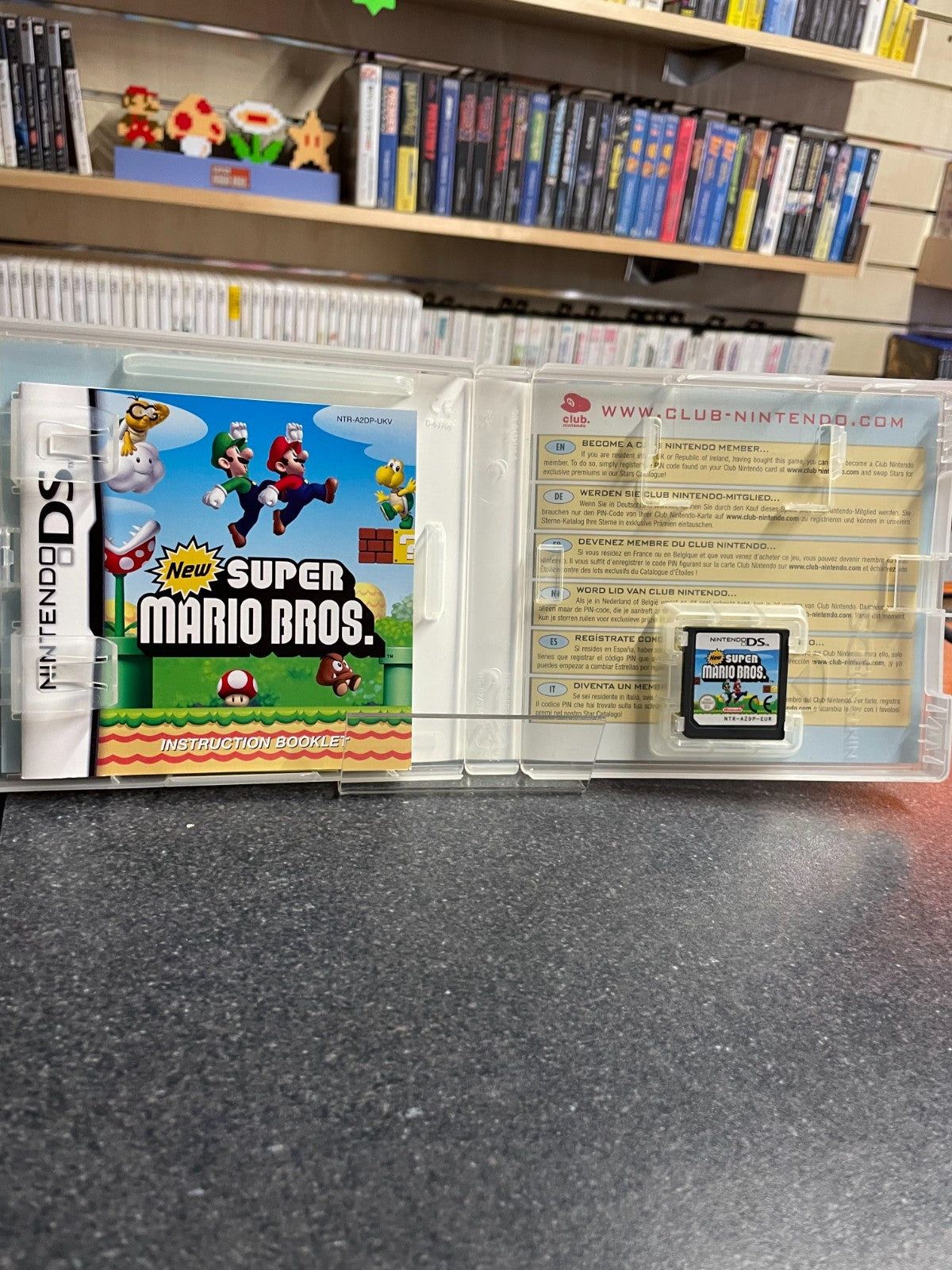 New Super Mario Bros. - Nintendo DS - Boxed with Manual
