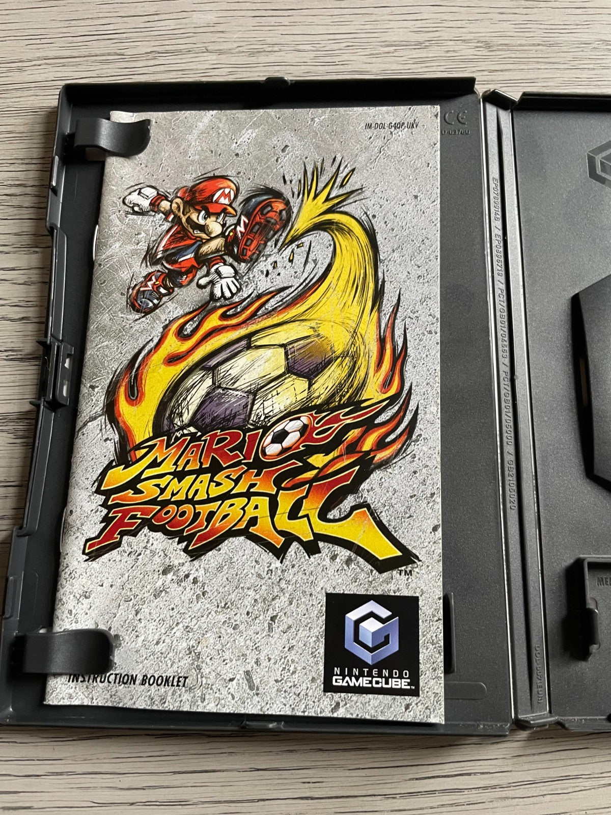 Mario Smash Football - Nintendo GameCube - Complete with Manual