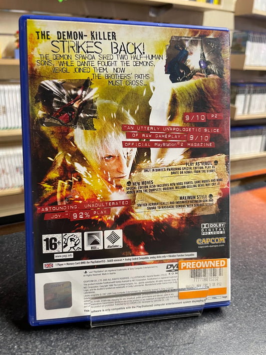 Devil May Cry 3: Dante's Awakening - Sony Playstation 2 PS2 - Boxed w/Manual