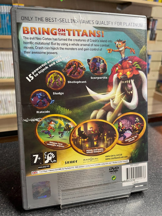 Crash of the Titans - Sony Playstation 2 PS2 - Boxed w/Manual