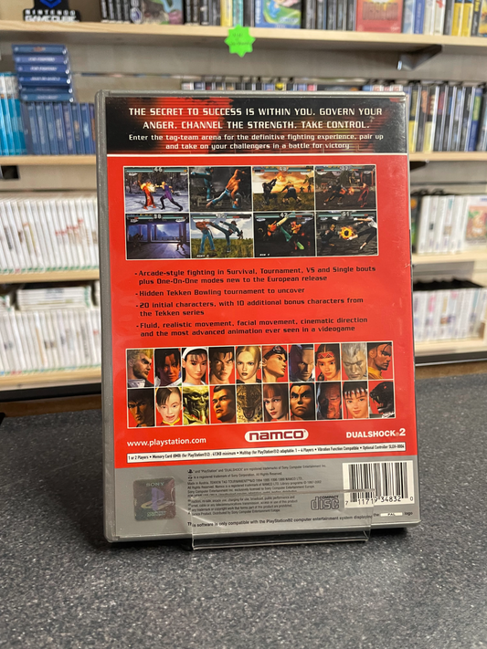 Tekken Tag Tournament - Play station 2 PS2 - Complete with Manual