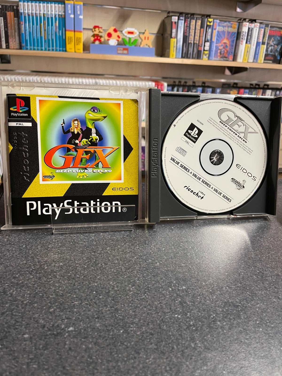 GEX : Deep Cover Gecko - Sony Playstation One PS1 - Boxed with Manual