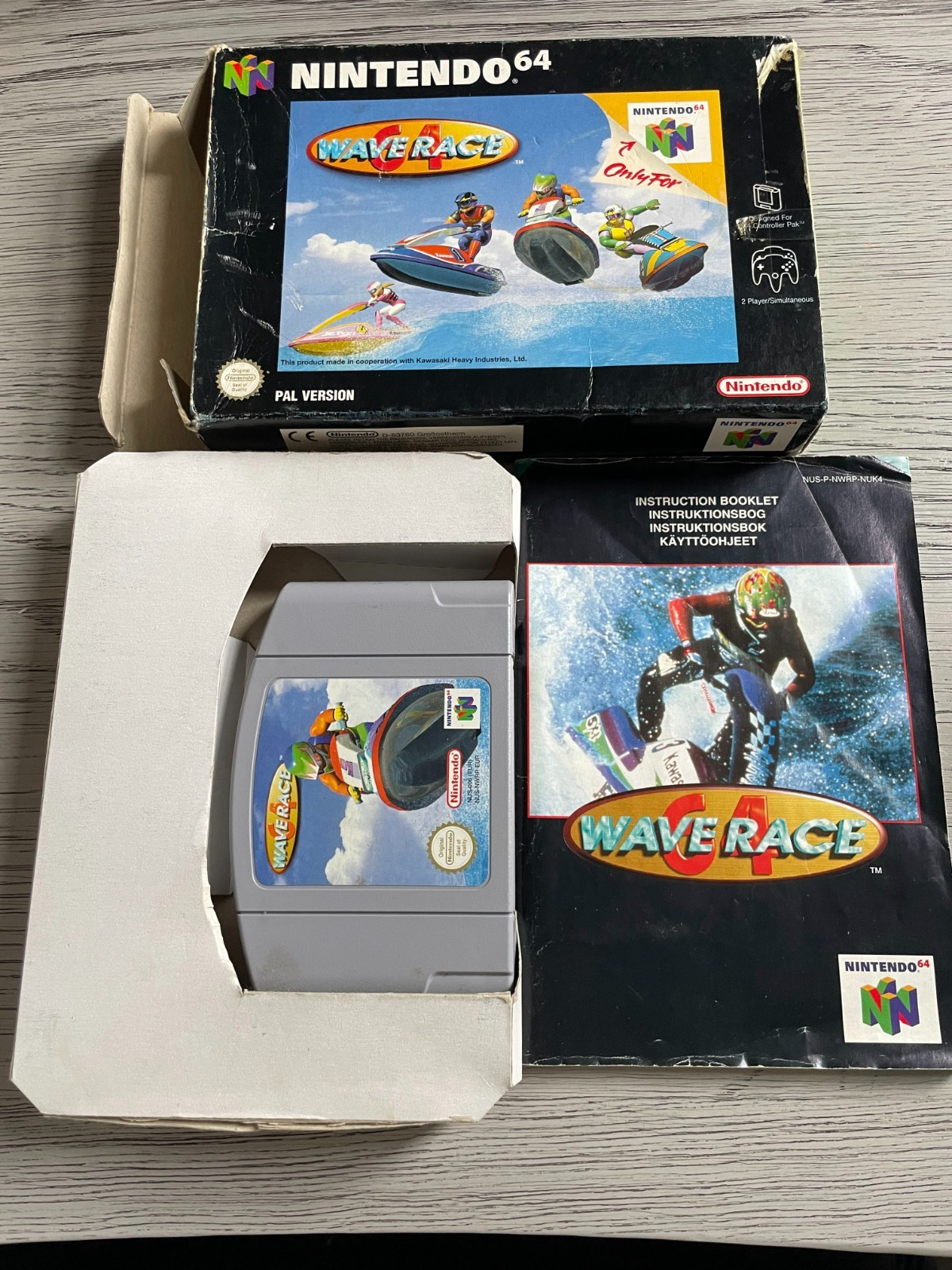 Wave Race 64 - Nintendo 64 N64 - Boxed & Complete