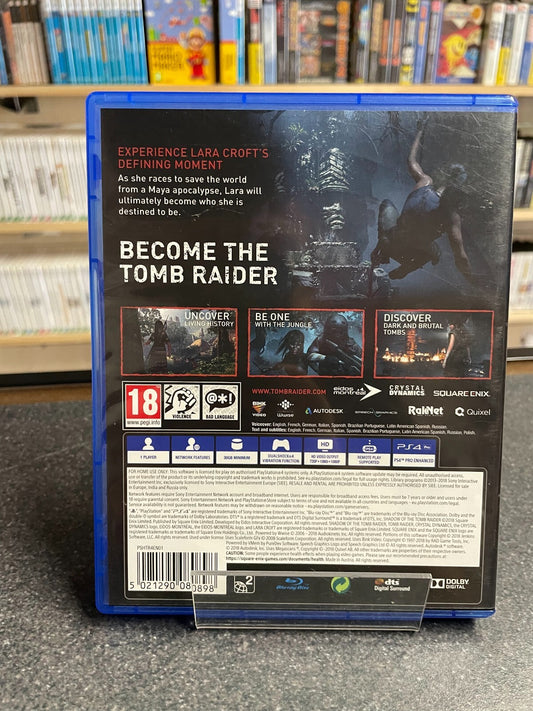 Shadow of the Tomb Raider - PlayStation 4 PS4 - Boxed