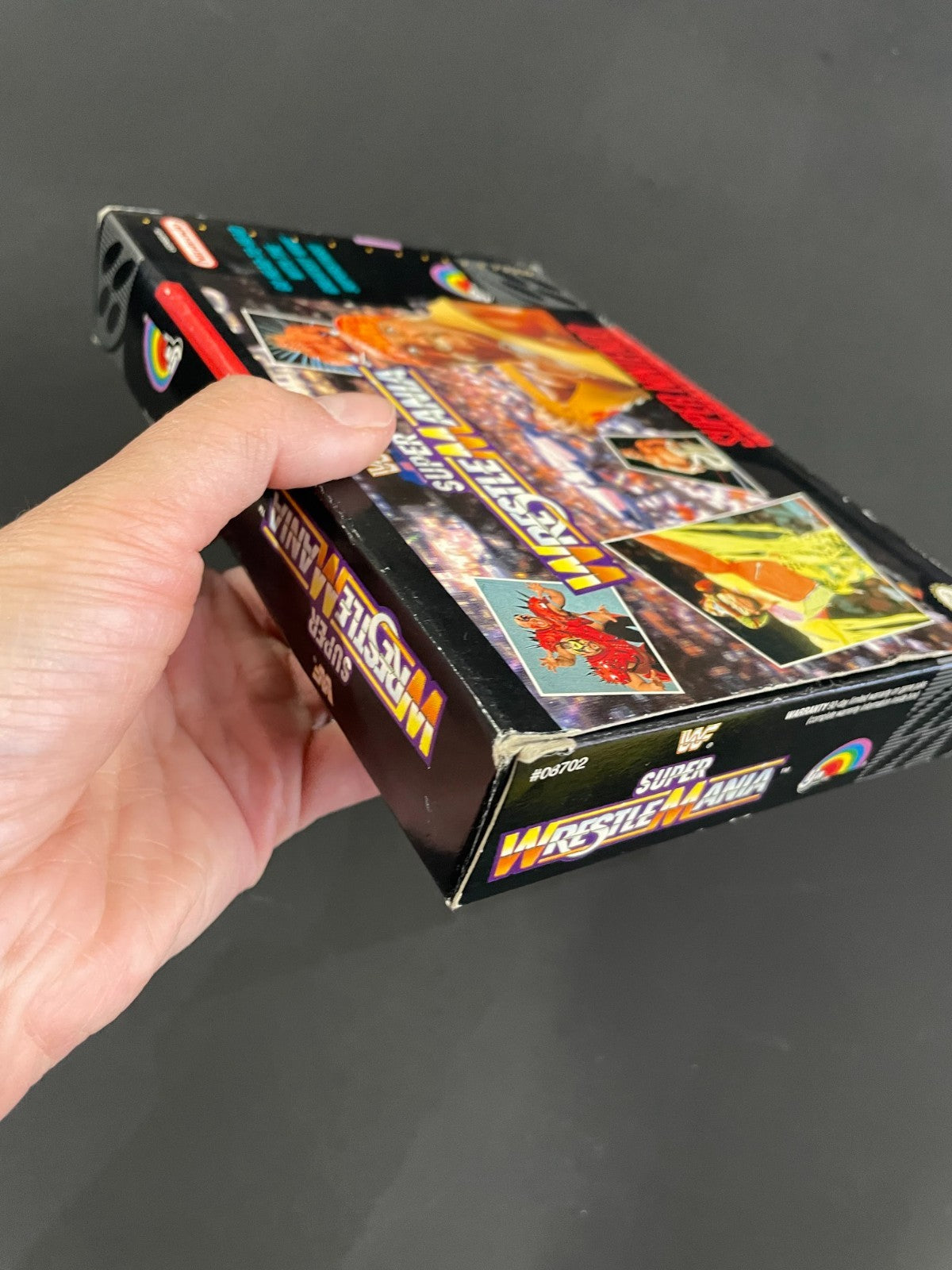 WWF Super Wrestle Mania - SNES - Boxed with Manual + Poster - USA