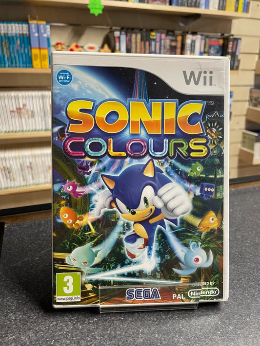 Sonic Colours - Nintendo Wii - Boxed with Manual