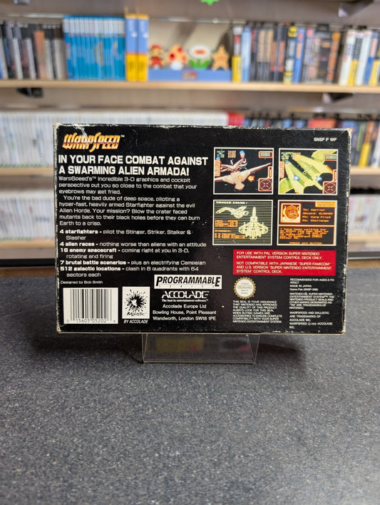 Warpspeed - Nintendo SNES - Boxed Complete