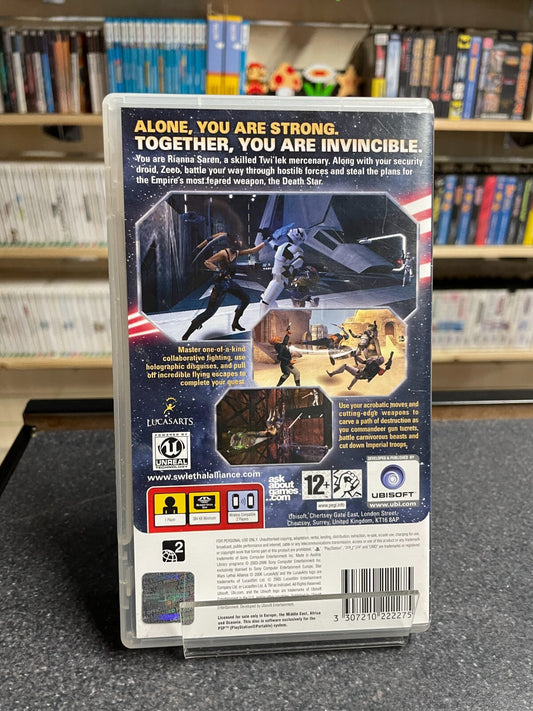 Star Wars Lethal Alliance - Sony - PSP - Complete with Manual