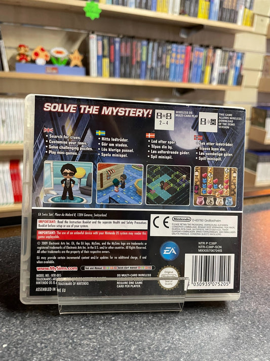 My Sims Agents - Nintendo DS - Boxed with Manual