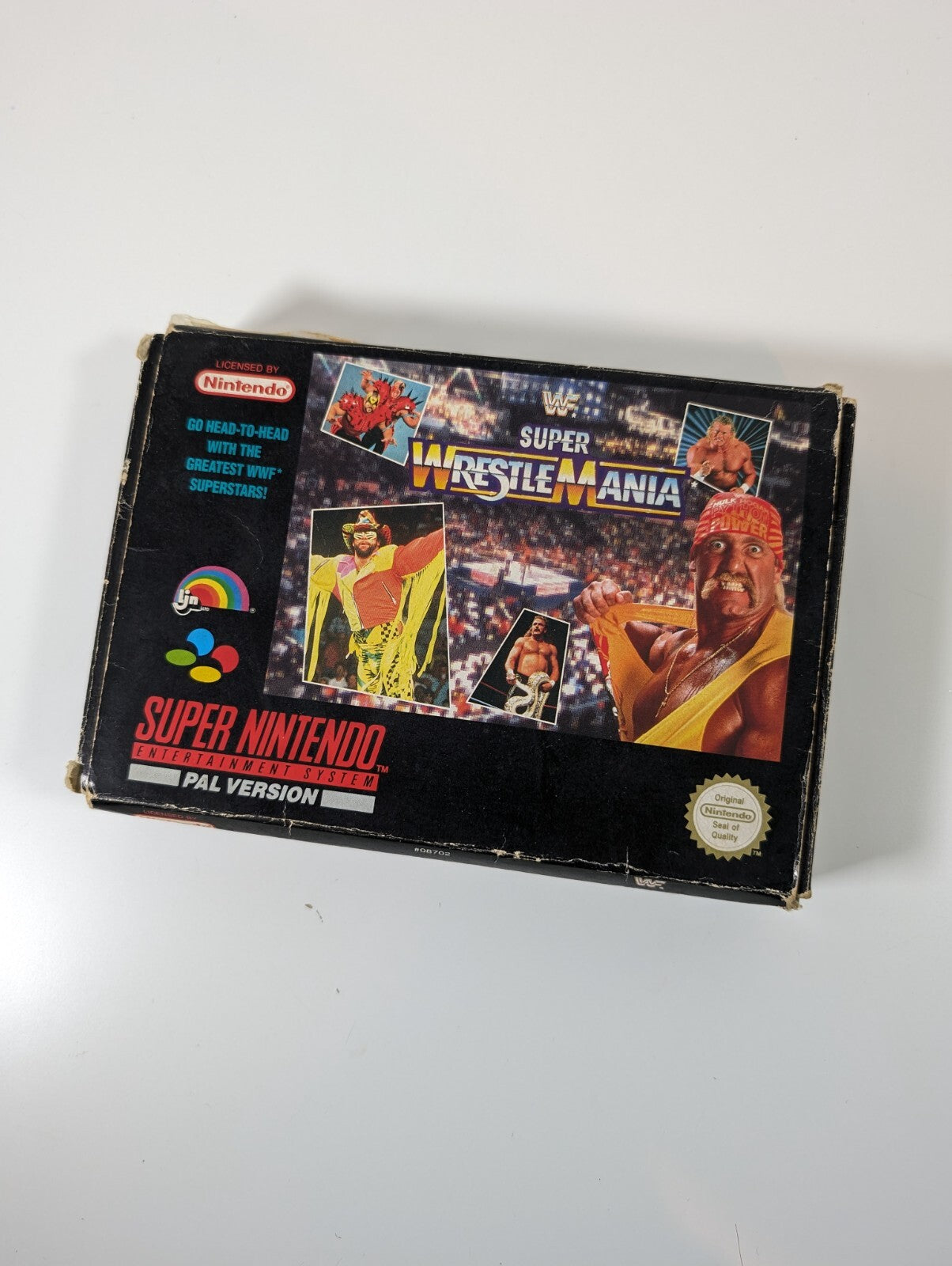 WWF Super Wrestlemania - Nintendo SNES - Boxed No Manual