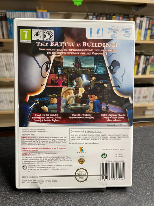 LEGO Harry Potter: Years 5-7 - Nintendo Wii - Boxed with Manual