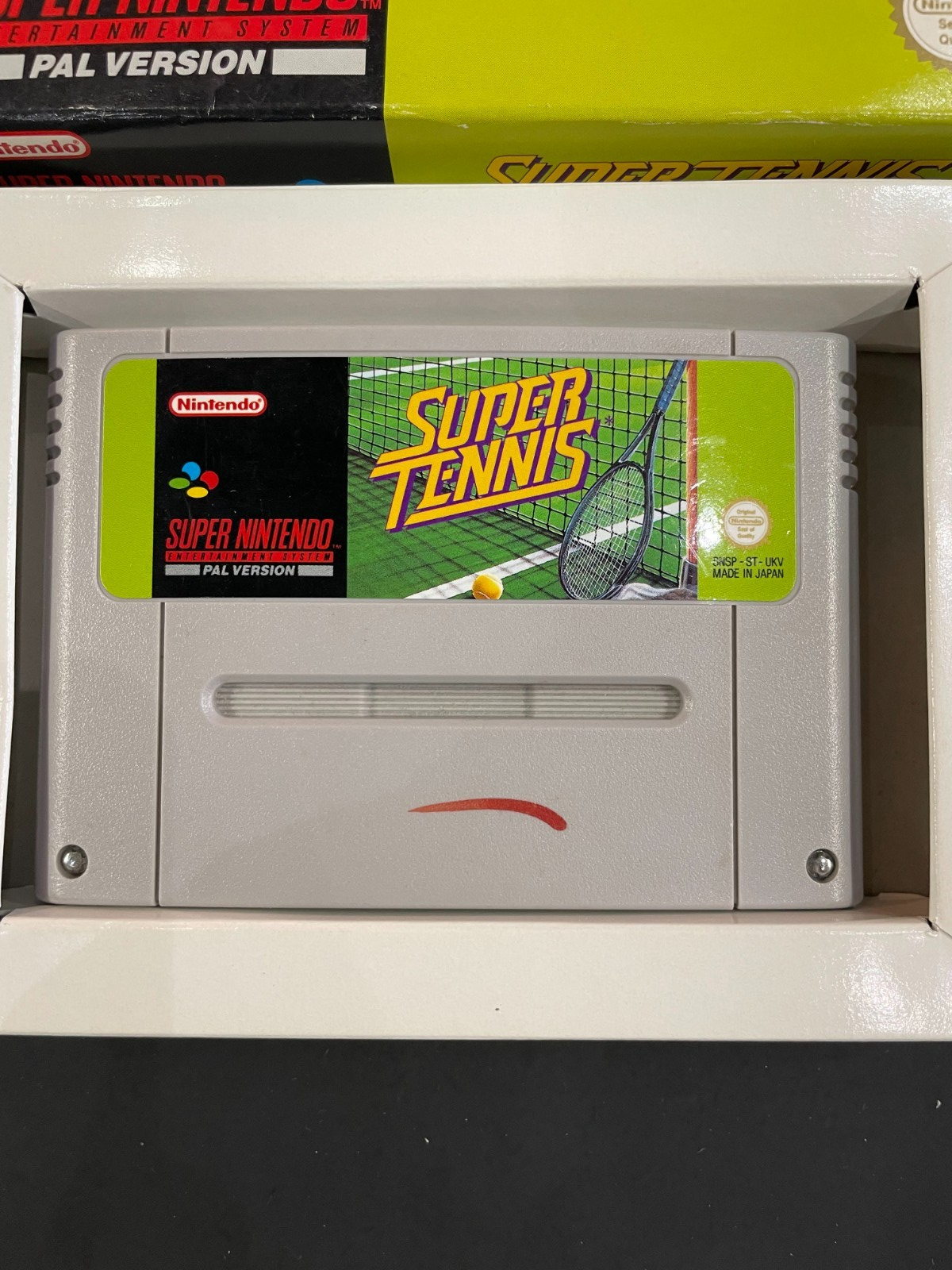 Super Tennis - Nintendo SNES - Boxed & Complete