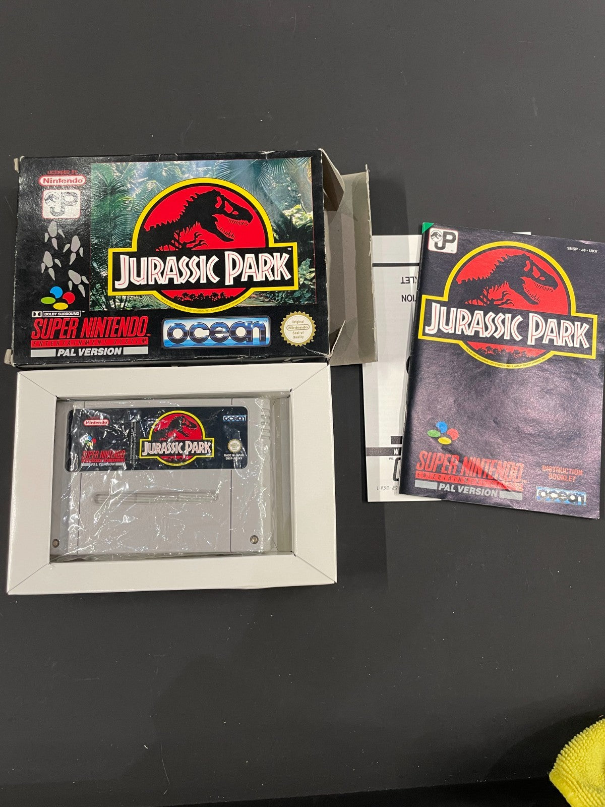 Jurassic Park - Nintendo SNES - Boxed with Manual