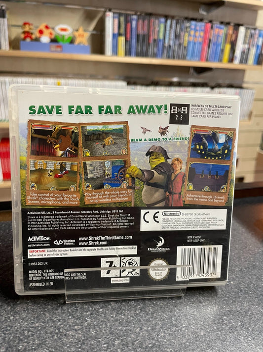 Shrek the Third - Nintendo Ds - Boxed with Manual