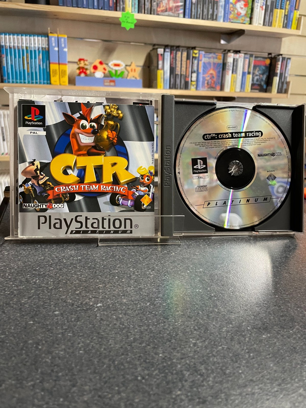 CTR: Crash Team Racing - Sony Playstation One PS1 - Boxed with Manual