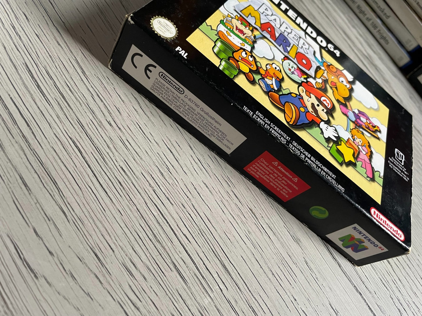 Paper Mario - Nintendo 64 N64 - Boxed & Complete VGC