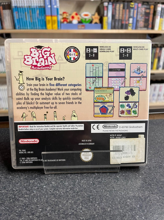 Big Brain Academy - Nintendo DS - Complete with Manual