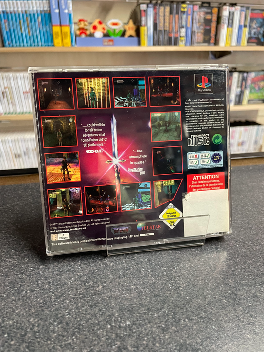 Excalibur 2555 AD - Sony Play station 1 PS1 - Complete with Manual