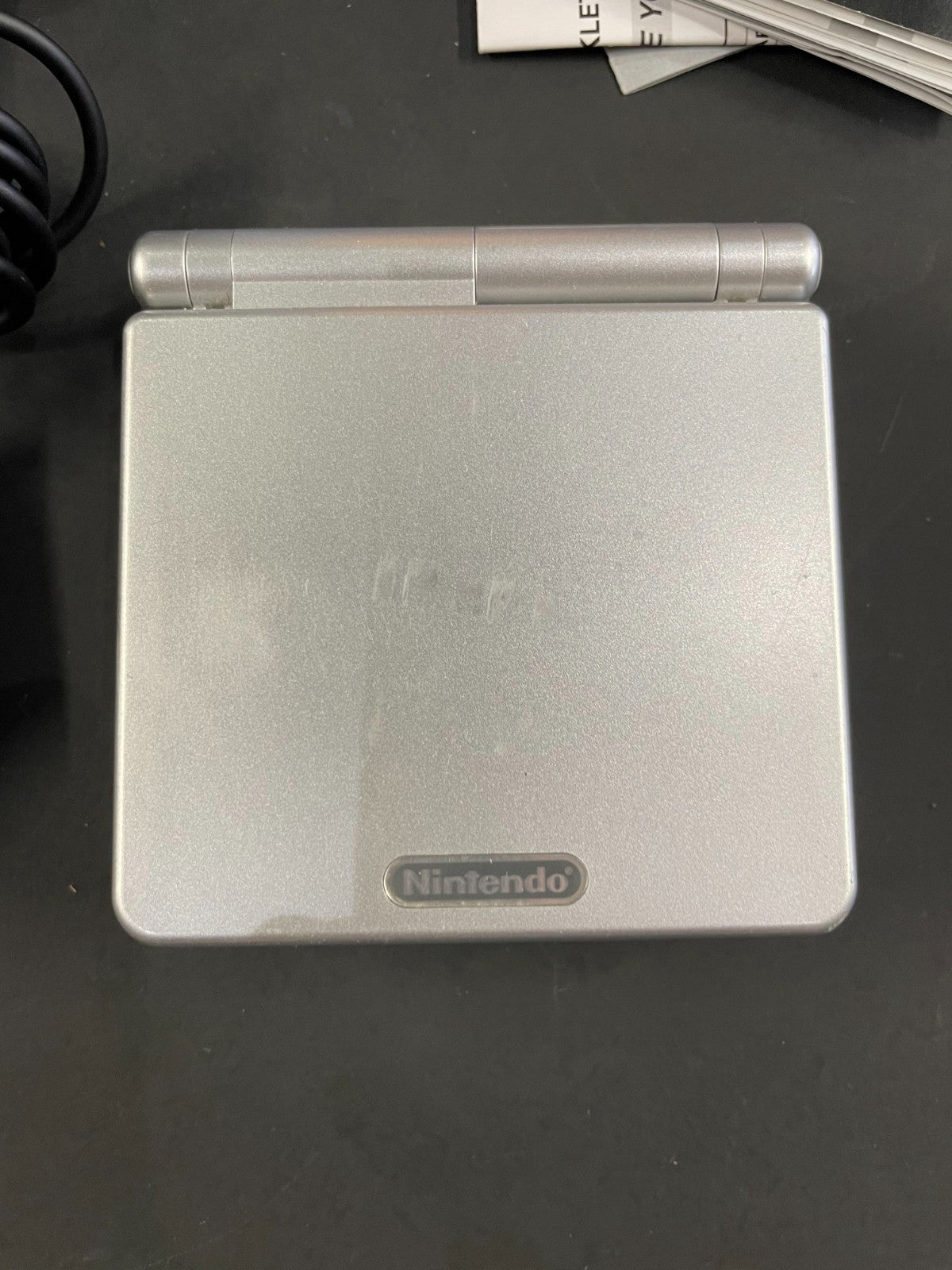 Nintendo GameBoy Advance SP - Silver - Complete & Boxed