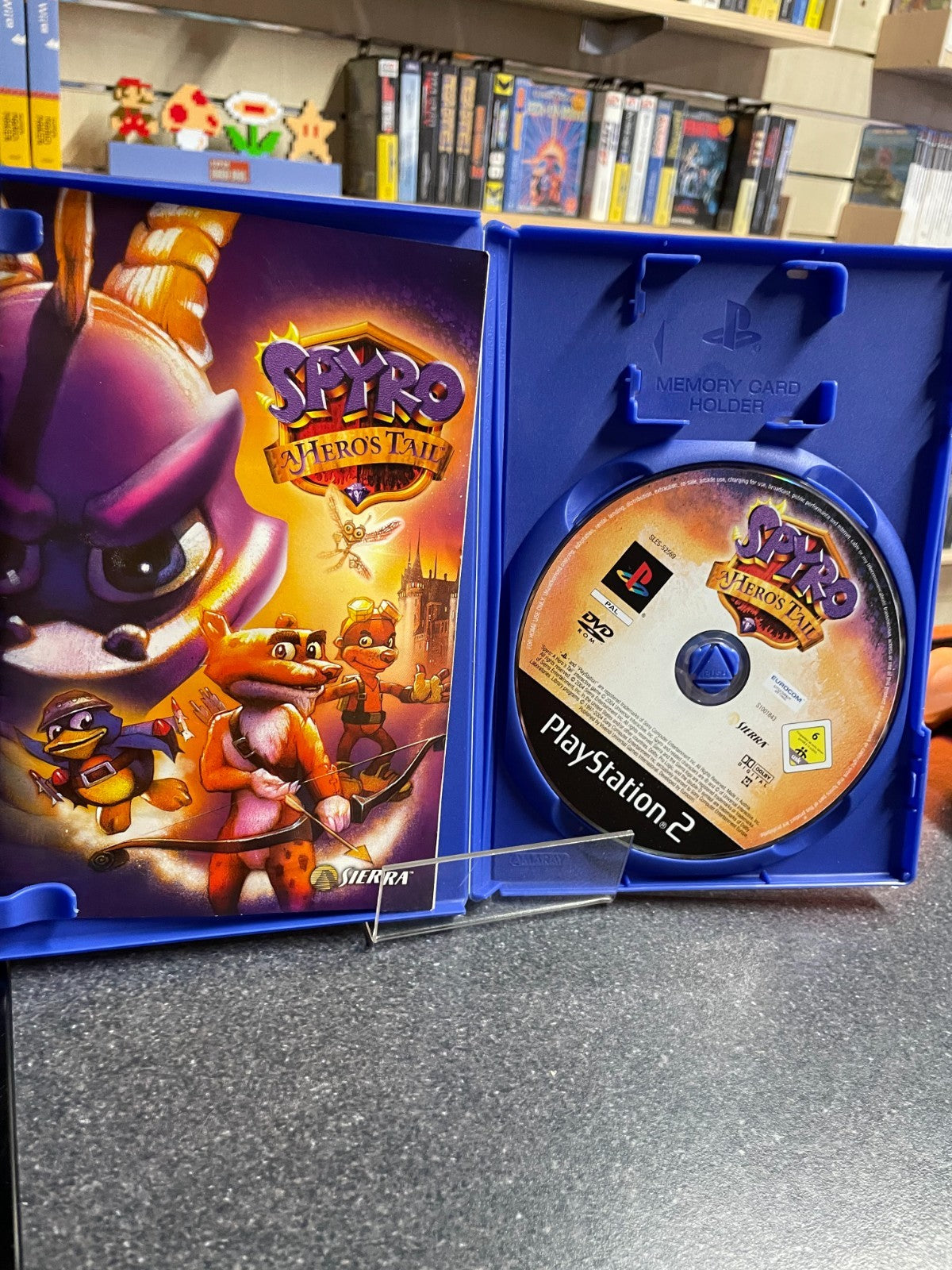 Spyro A Hero's Tale - Sony Playstation 2 PS2 - Boxed w/Manual