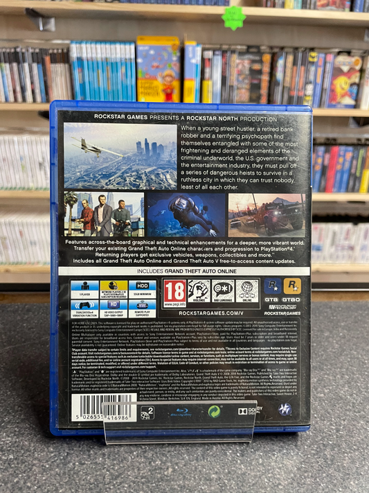 Grand Theft Auto V Five - PlayStation 4 PS4 - Boxed