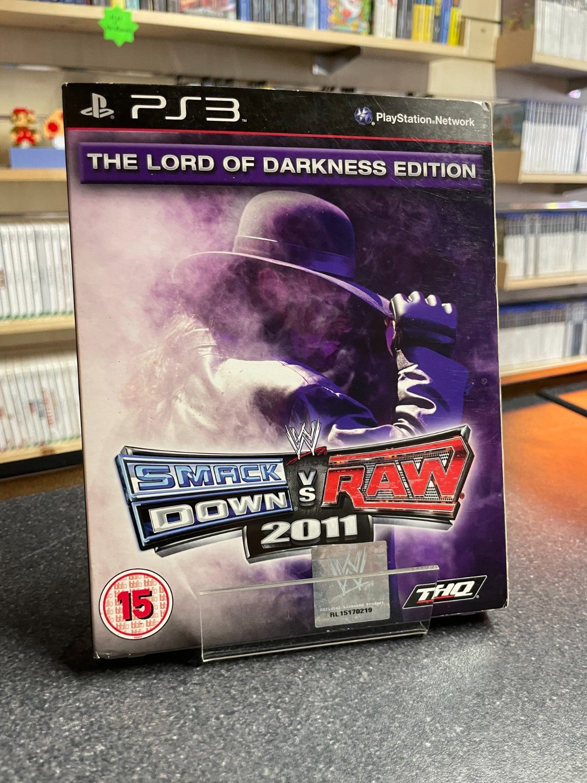 Smack Down vs Raw 2011: The Lord of Darkness Edition - Sony Ps3 - w/Manual