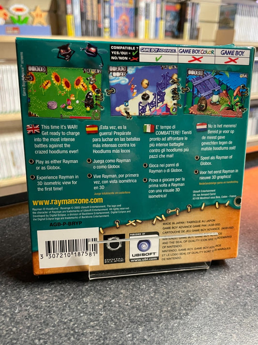 Rayman: Hoodlums' Revenge - GameBoy Advance - Boxed with Manual