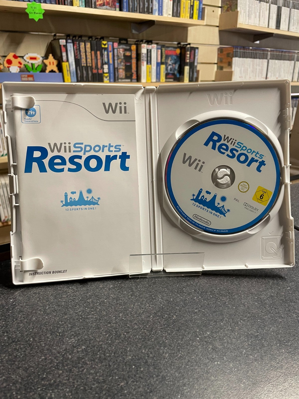 Wii Sports Resorts - Nintendo Wii - Boxed with Manual