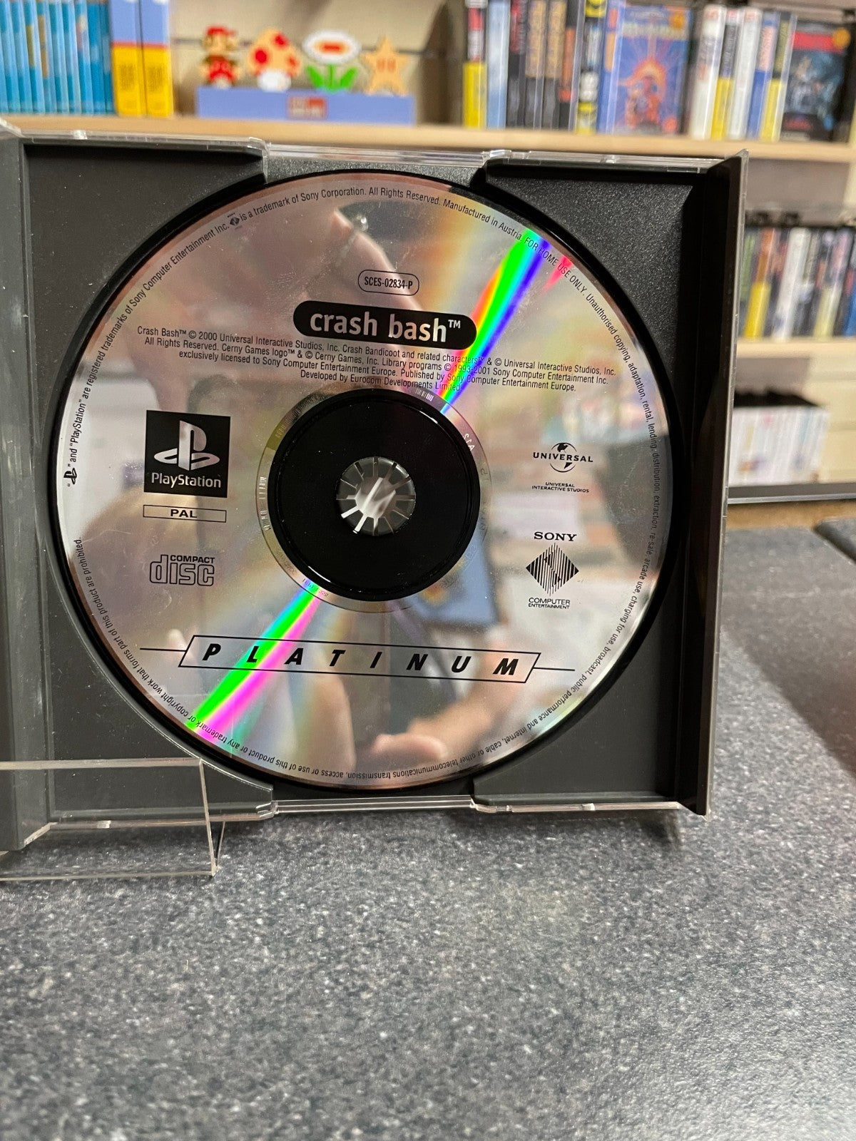Crash Bash - Sony Playstation One PS1 - Boxed with Manual