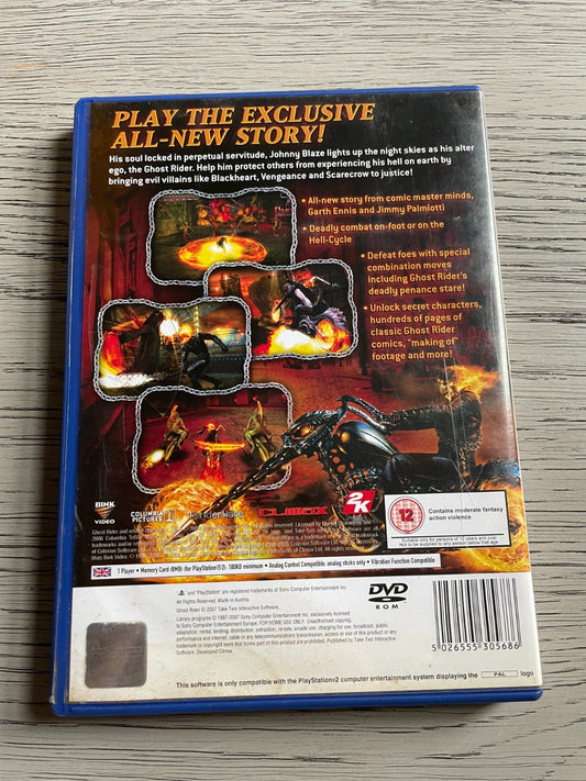 Ghost Rider - Sony Playstation 2 PS2 - Boxed & Complete