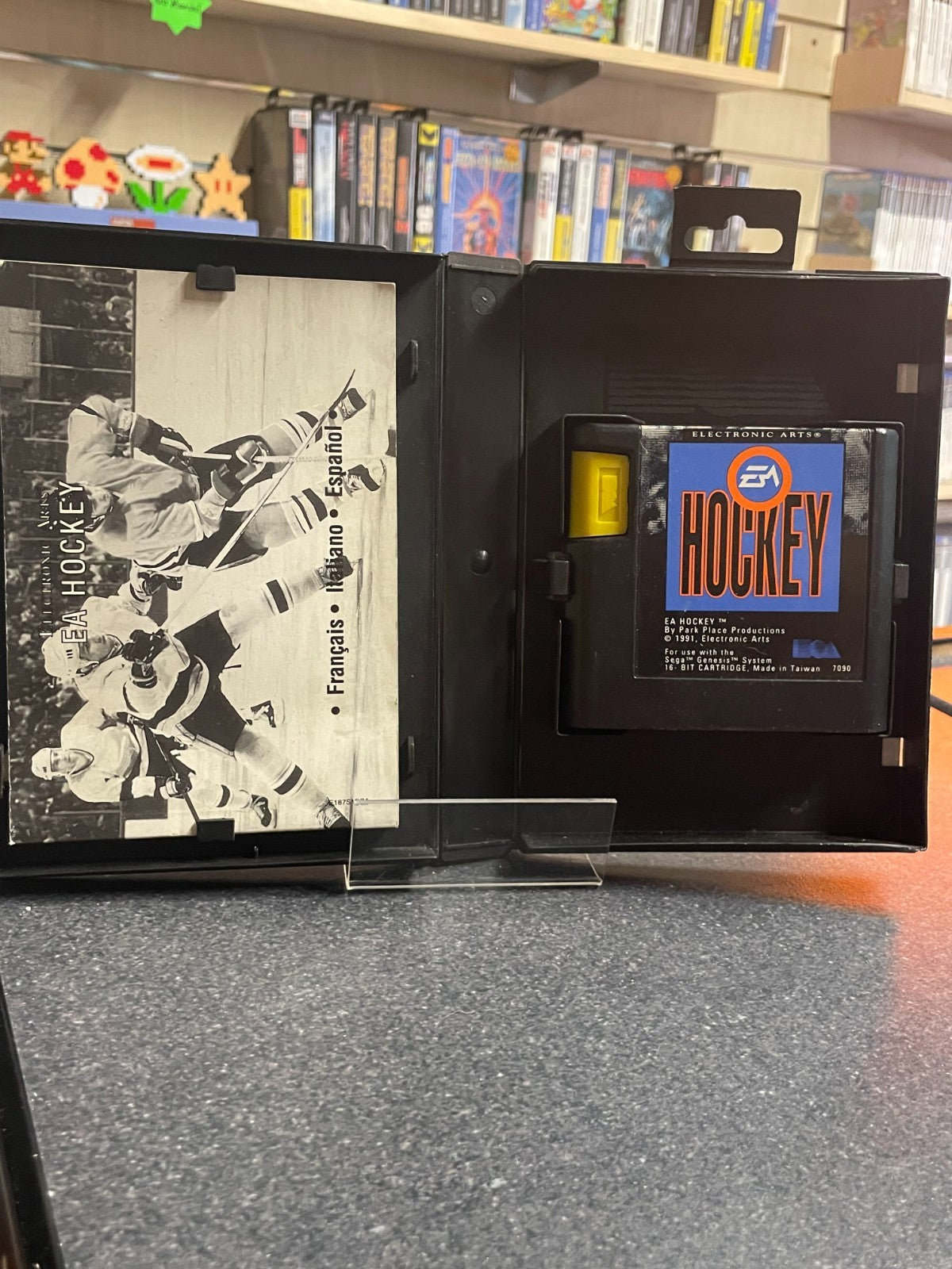 EA Hockey - SEGA Mega Drive - Boxed with Manual