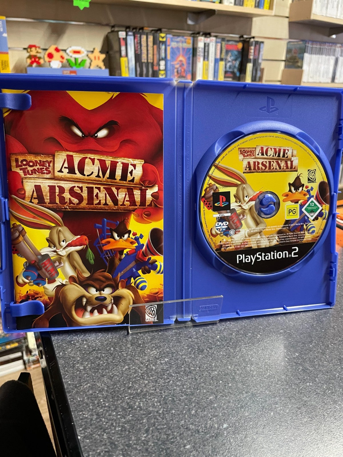 Looney Tunes Acme Arsenal - Sony Playstation 2 PS2 - Boxed w/Manual