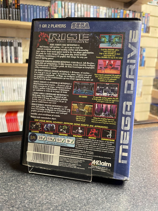 Rise of the Robots - SEGA Mega Drive - Boxed no Manual