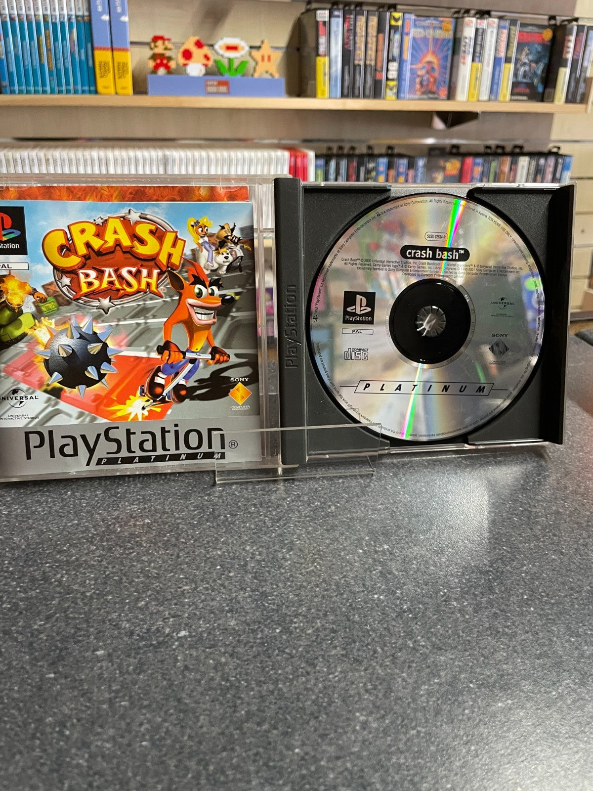 Crash Bash - Sony Playstation One PS1 - Boxed with Manual