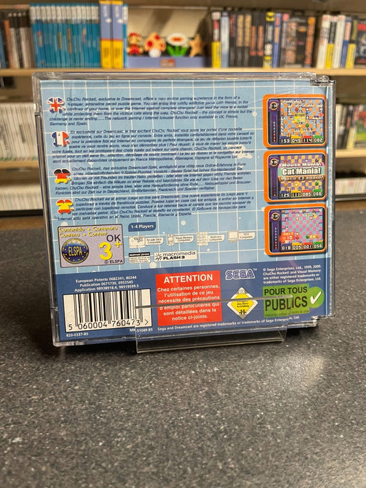 ChuChu Rocket! - SEGA Dreamcast - Complete with Manual and Dreamkey Disc