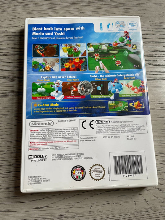 Super Mario Galaxy 2 - Nintendo Wii - Complete with Manual