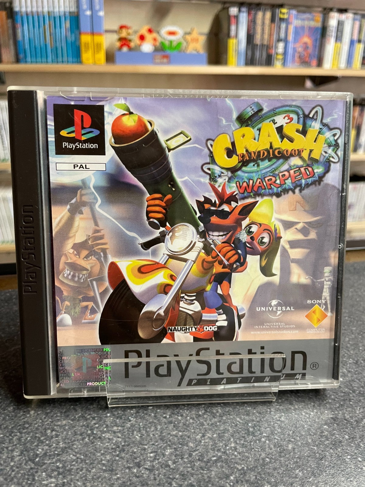 Crash Bandicoot 3 : Warpped - Sony Playstation One PS1 - Boxed with Manual