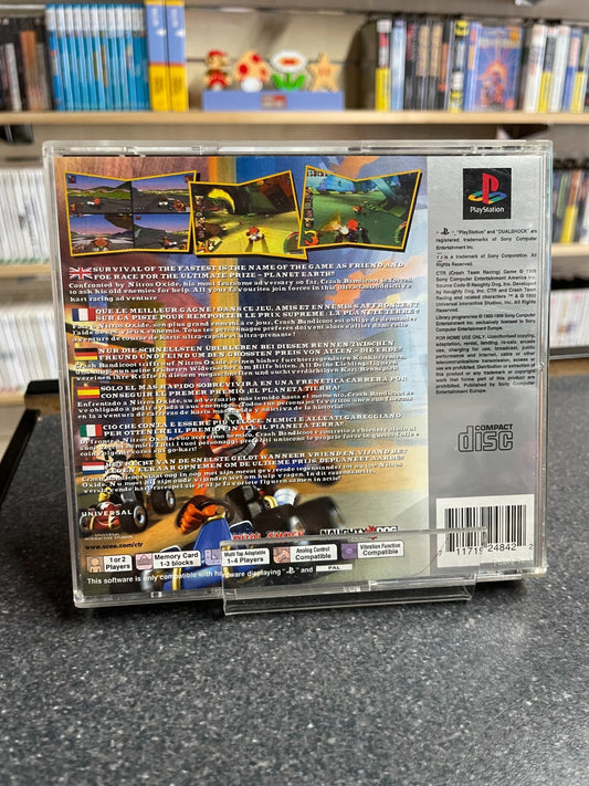 CTR: Crash Team Racing - Sony Playstation One PS1 - Boxed with Manual