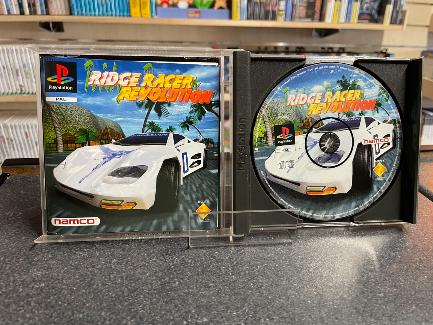 Ridge Racer Revolution - Sony PlayStation PS1 - Complete with Manual