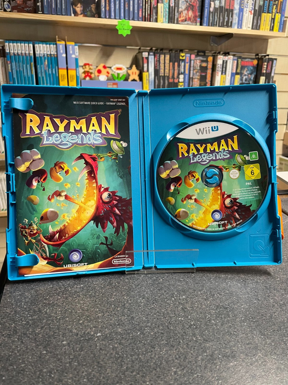 Rayman Legends - Nintendo Wii U - Complete with Manual