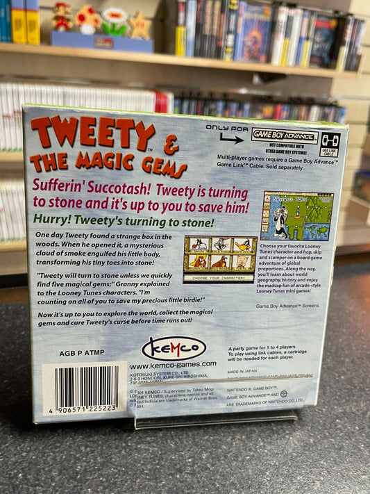 Tweety & The Magic Gems - Nintendo GameBoy Advance - Boxed with Manual