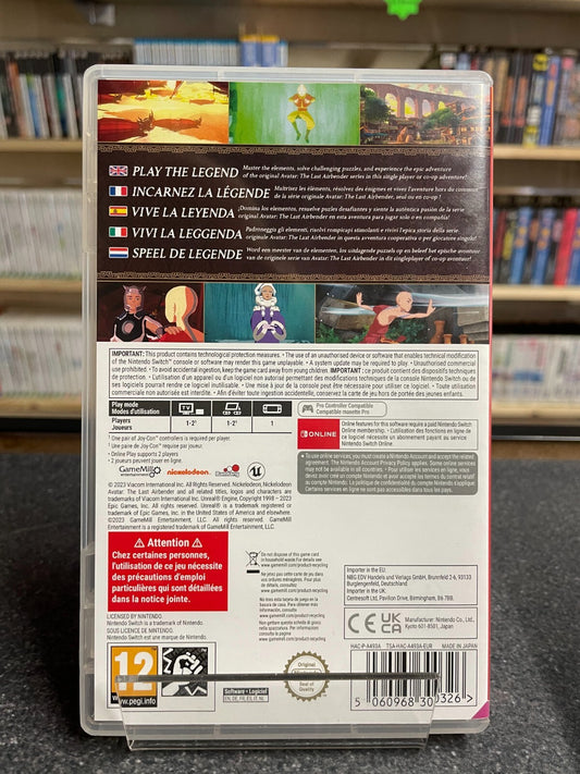 Avatar The Last Airbender: Quest for Balance - Nintendo Switch - Boxed