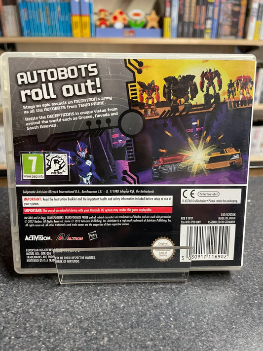 Transformers Prime: The Game - Nintendo Ds - Boxed with Manual
