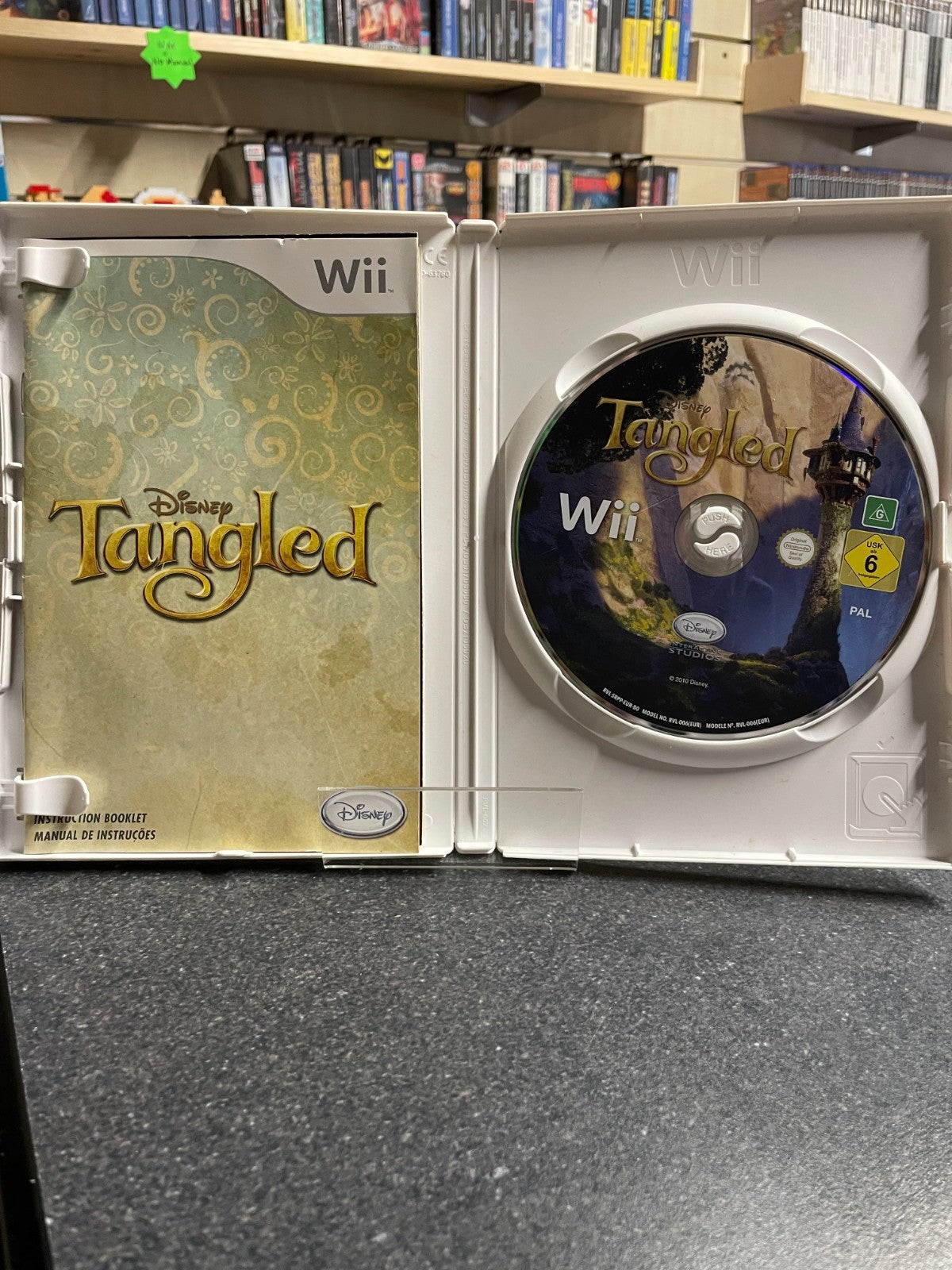 Disney Tangled - Nintendo Wii - Boxed with Manual