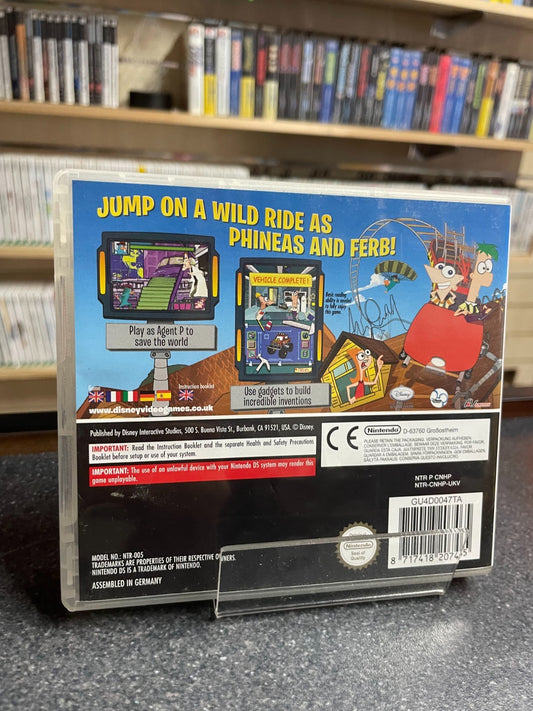 Disney Phineas and Ferb - Nintendo DS - Boxed with Manual