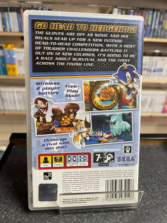 Sonic Rivals 2 - Sony PSP - Boxed with Manual