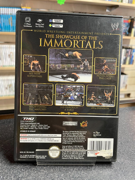 WWE Wrestle Mania X8 - Nintendo GameCube - Complete with Manual