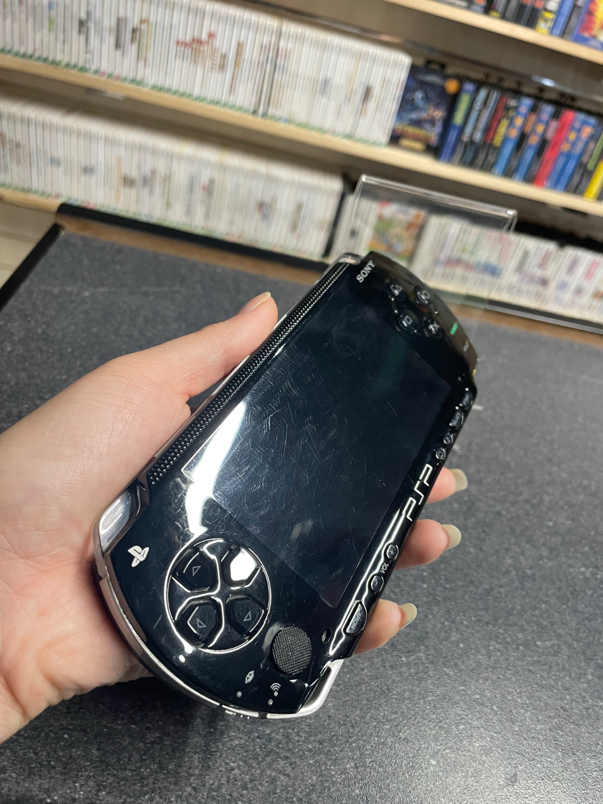 Sony PSP - Black - Unboxed with Charger
