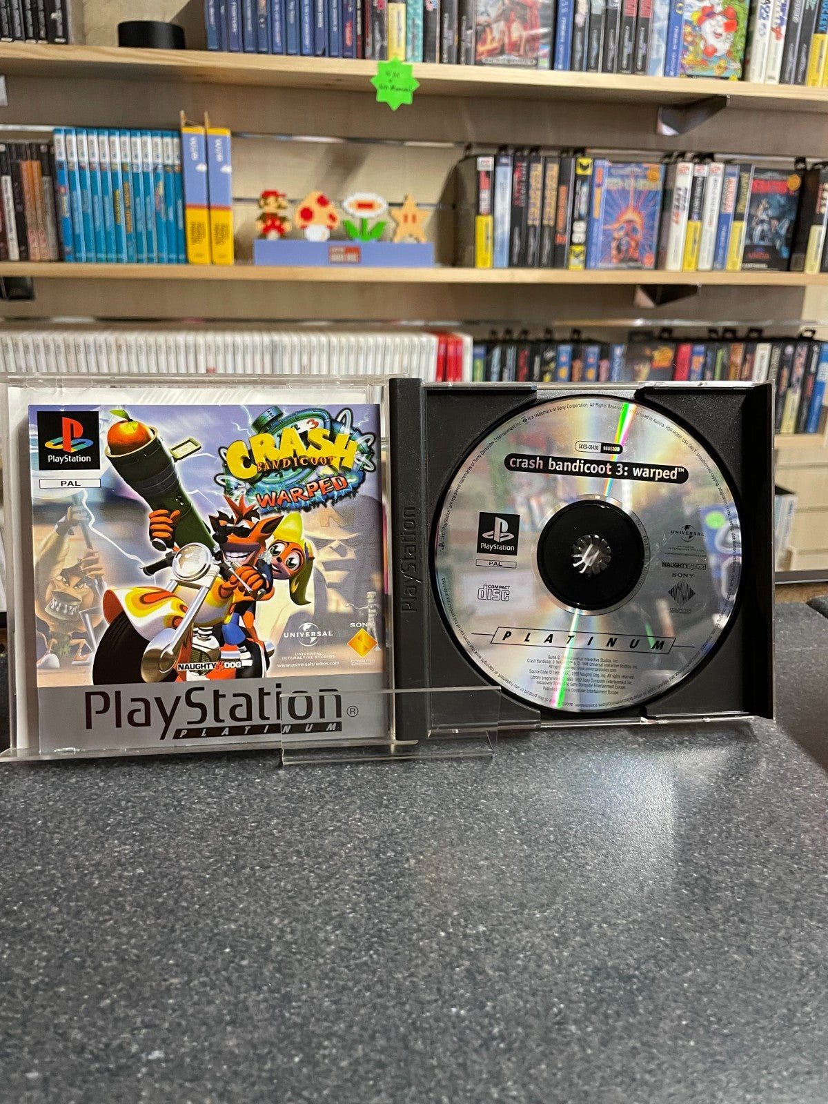 Crash Bandicoot 3 : Warpped - Sony Playstation One PS1 - Boxed with Manual